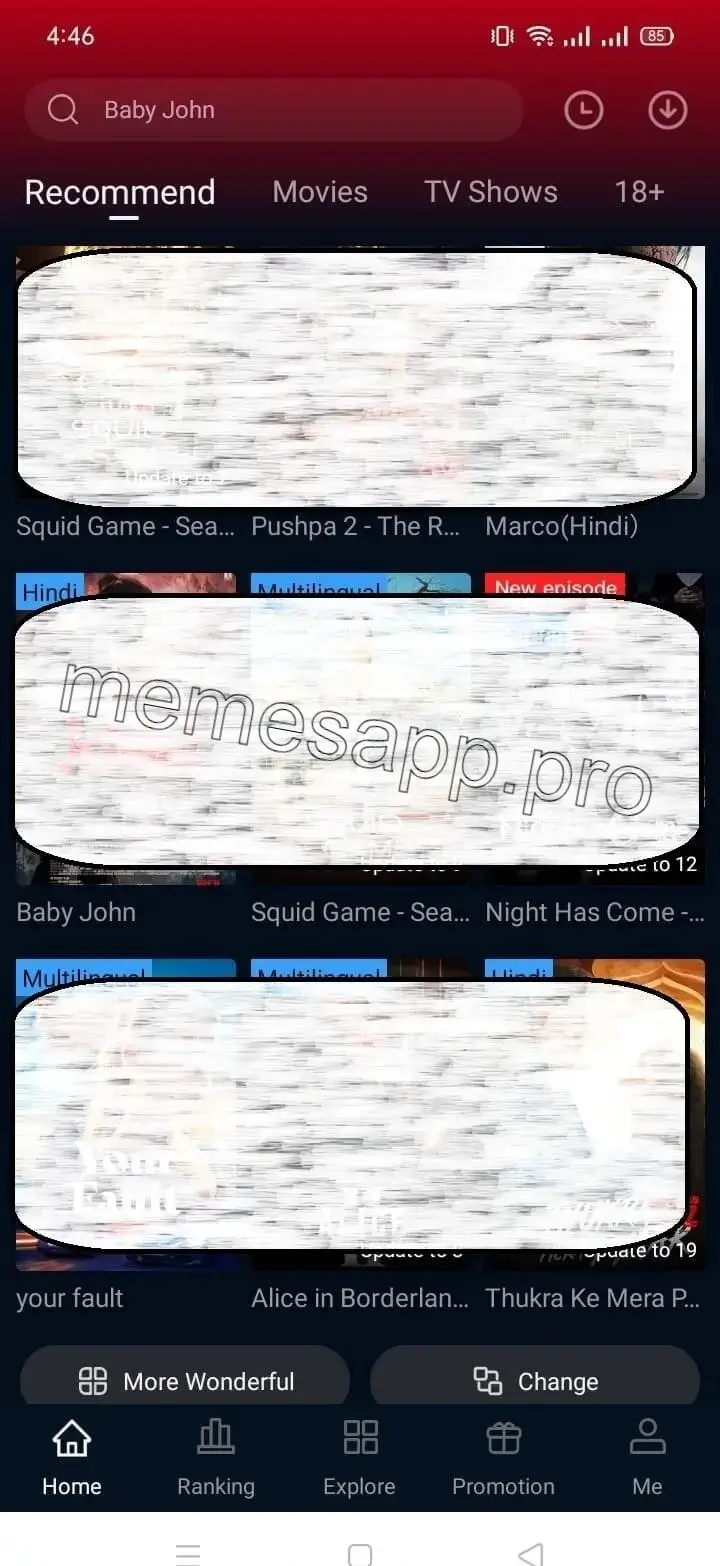 Screenshot of Memes APK Science Fiction Movies